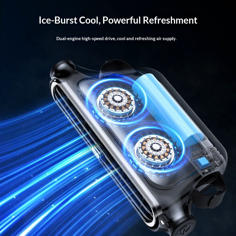 2026 New Car Seat Cooling Fan, USB Charging Portable Fan for Rear Seat Passengers, Vehicle Air Circulator
