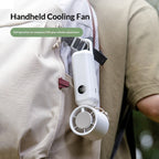 2026 100-Speed Handheld High-Speed Fan, Small Portable Folding Fan with Ice Therapy, USB Rechargeable Summer Cooling