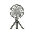 2026 New Outdoor Camping Fan, USB Rechargeable, Foldable, Handheld, Digital Display, High Airflow, Camping Tripod Fan