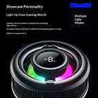 2026 Wireless Charging Phone Cooler, Semiconductor Digital Display Back Clip, Clip-on Fast Cooling Fan for Mobile Gaming