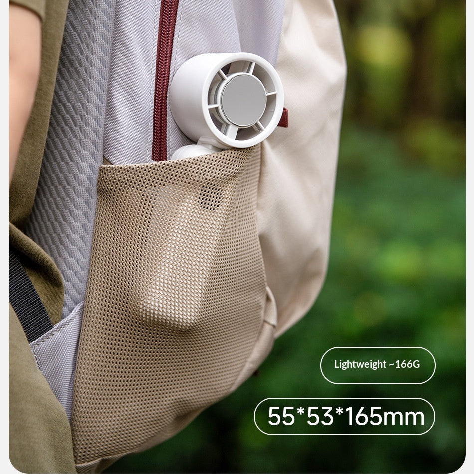 2026 100-Speed Handheld High-Speed Fan, Small Portable Folding Fan with Ice Therapy, USB Rechargeable Summer Cooling