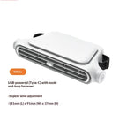 2026 New Car Seat Cooling Fan, USB Charging Portable Fan for Rear Seat Passengers, Vehicle Air Circulator